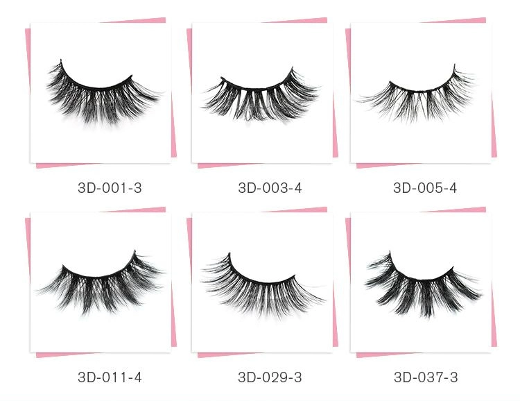 Vegan Faux Mink Eyelashes Synthetic Hair 3D Faux Lashes and Cruty Free 25mm Faux Mink Lashes for Beauty Eye Makeup