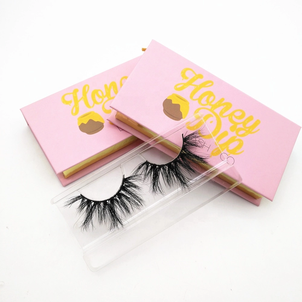 Create Your Own Brand Mink Eyelashes False Silk Synthetic Eyelash with Private Label