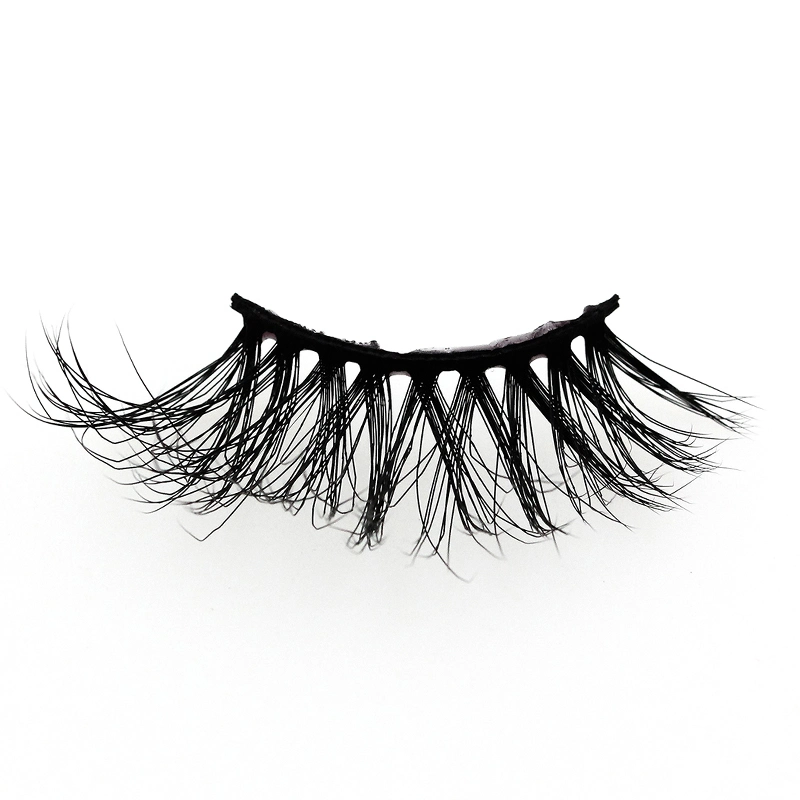 Wholesale Private Labe Vegan Fluffy Natural 3D Faux Mink Eyelash Vendors